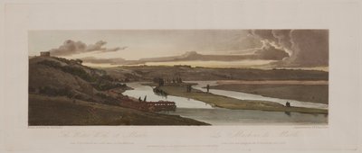 مجموعة مختارة من عشرين من أكثر المناظر الخلابة في باريس: أعمال المياه في مارلي ... ، 1803. بواسطة توماس غيرتين