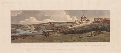 مجموعة مختارة من عشرين من أكثر المناظر الخلابة في باريس: منظر من بالاس تيراس ، 1803. بواسطة توماس غيرتين