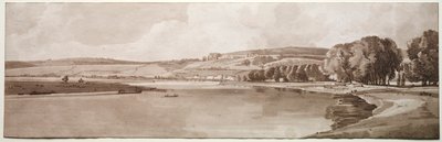 مجموعة مختارة من عشرين من أكثر المناظر الخلابة في باريس: منظر Belle Vue & Pont de Sêve بواسطة فريدريك كريستيان لويس