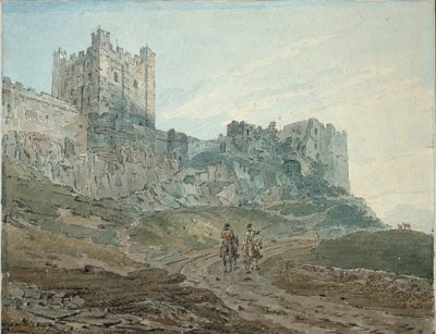 قلعة بامبورغ بامبرا ، نورثمبرلاند ، 1792-1794 بواسطة توماس غيرتين