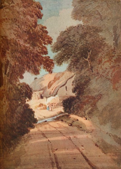لين وأكواخ ، c1800 بواسطة توماس غيرتين