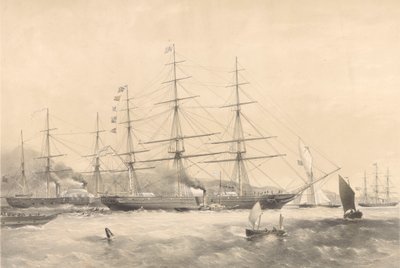 سفينة كليبر "شومبرغ" (1855) بواسطة توماس جولدسوورث دوتون