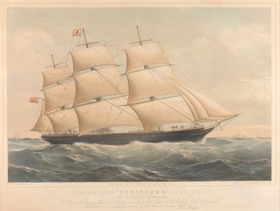 سفينة Clipper Cossipore 1226 طن بواسطة توماس جولدسوورث دوتون
