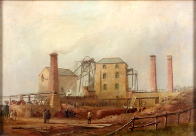 هارتلي كوليري بعد الكارثة ، 1869 بواسطة توماس إتش هير