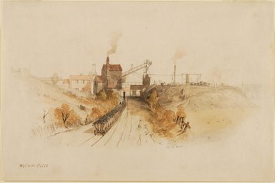 Wylam Colliery بواسطة توماس إتش هير