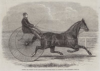 جاكي ، الفائز في الراحل Aintree Trotting Stakes في ليفربول بواسطة توماس هارينجتون ويلسون