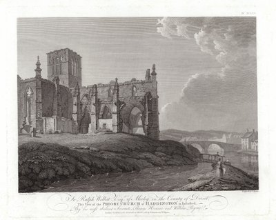 كنيسة Priory في Haddington بواسطة توماس هيرن