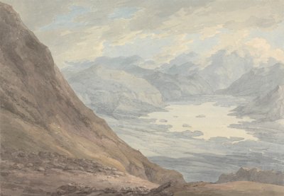 منظر من Skiddaw فوق Derwentwater بواسطة توماس هيرن