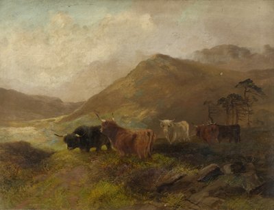 الصيف على Cheviots بواسطة توماس هنري جيب