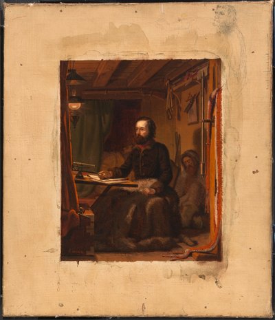 إليشا كينت كين ، ج. 1860. بواسطة توماس هيكس