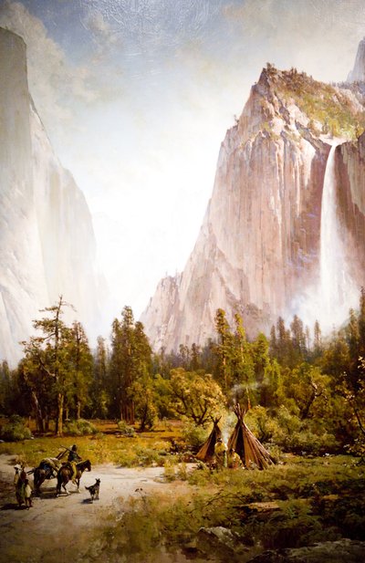 وادي يوسمايت (El Capitan & Bridal Veil Falls) بواسطة توماس هيل