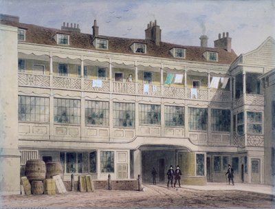 بيل سوفاج يارد ، لودجيت هيل ، لندن ، c1850 بواسطة توماس هوسمر شيبرد