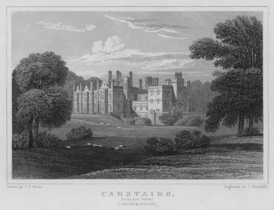 Carstairs ، منظر عام ، لاناركشاير (نقش) بواسطة توماس هوسمر شيبرد