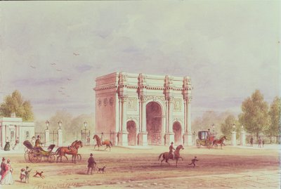 قوس الرخام ، ج 1851 بواسطة توماس هوسمر شيبرد