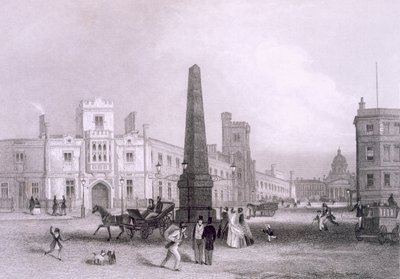 مدرسة للمكفوفين و مستشفى بيت لحم c.1851-55 بواسطة توماس هوسمر شيبرد