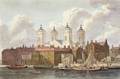 كنيسة سانت جونز وستمنستر ، 1815 بواسطة توماس هوسمر شيبرد