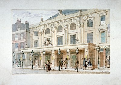 مسرح Surrey و Surrey Coffee House في طريق Blackfriars ، ساوثوارك ، لندن ، c1835 بواسطة توماس هوسمر شيبرد