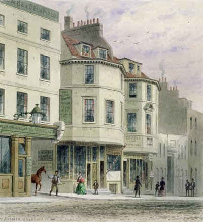 The Boars Head Inn ، شارع كينج ، وستمنستر ، 1858 بواسطة توماس هوسمر شيبرد