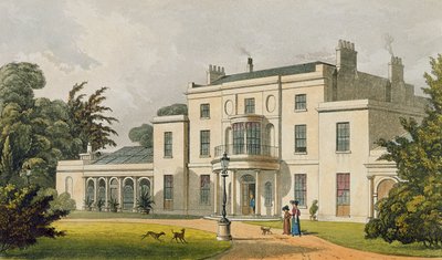 ويمبلدون هاوس ، من "مستودع الفنون" التابع لأكرمان ، تم نشره عام 1826 بواسطة توماس هوسمر شيبرد