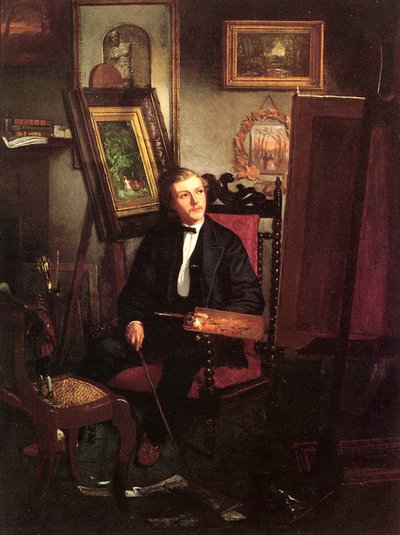 صورة ذاتية ، ج 1870 بواسطة توماس هوفيندين
