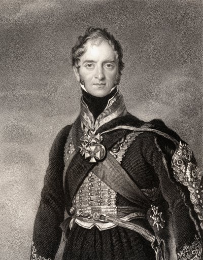 هنري ويليام باجيت ، مركيز أنجلسي الأول ، منقوش بواسطة صموئيل فريمان (1773-1857) بواسطة توماس لورانس