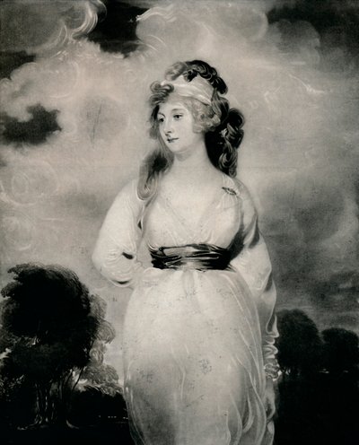 Lady Amelia Anne Hobart ، Vicountess Castlereagh ، Marchioness of Londonderry ، c1800 ، 1 بواسطة توماس لورانس