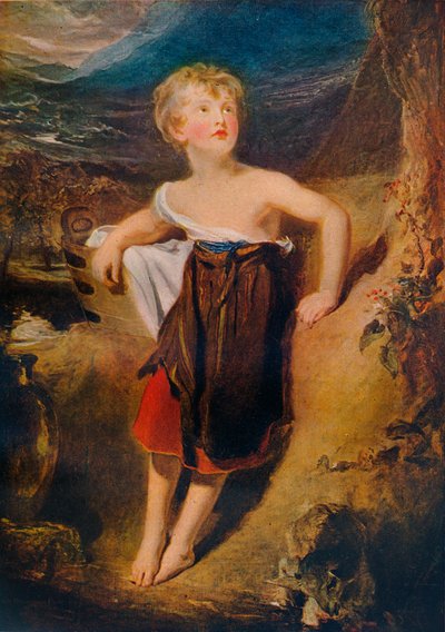 السيدة جورجيانا فاين ، c1806 بواسطة توماس لورانس