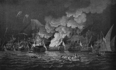 الدفاع عن جبل طارق ، c1785 بواسطة توماس لوني