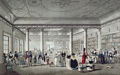 مكتبة هول في مارجيت ، 1789 بواسطة توماس مالتون