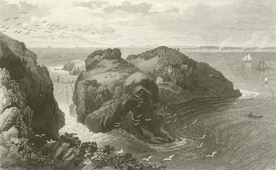 Carrick A Rede ، ساحل أنتريم ، أيرلندا بواسطة توماس مان باينز