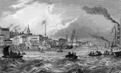 جرافسيند ، كينت ، تم نشره عام 1831 (النقش) بواسطة توماس مان باينز
