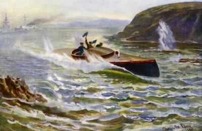 The Motor Scout (colour litho) بواسطة توماس ماري ماداواسكا هيمي