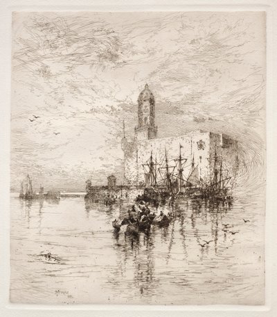 قلعة سان خوان دي أولوا ، فيرز كروز ، 1884. بواسطة توماس موران