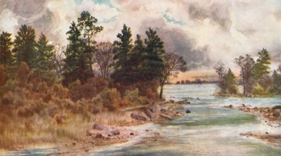 أوتاوا في فودروي (طباعة حجرية ملونة) بواسطة توماس ماور مارتن