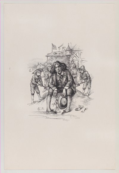 أوسكار على شاطئ البحر ، 26 أغسطس ، 1882 ، 26 أغسطس ، 1882. بواسطة توماس ناست