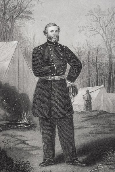 صورة الجنرال جورج هنري توماس (1816-1870) بواسطة توماس ناست