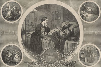 اللجنة الصحية للولايات المتحدة بطلاتنا بواسطة Thomas Nast