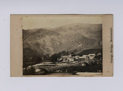 Grange Bridge, Borrowdale (b/w photo) بواسطة توماس أوجل