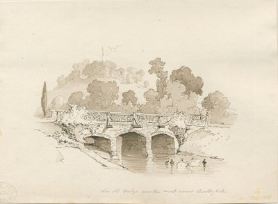 قاعة تشارتلي: رسم القلم والغسل ، 1837 بواسطة توماس بيبلو وود