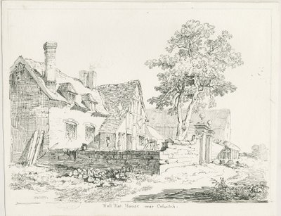 Colwich - Hall Flat House: الرسم بالقلم والحبر بواسطة توماس بيبلو وود
