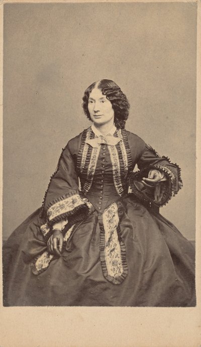 لورا كين، ج. 1863 (صورة فوتوغرافية) بواسطة توماس رايس بورنهام