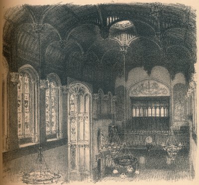 داخل قاعة كروسبي ، 1902 بواسطة توماس روبرت واي
