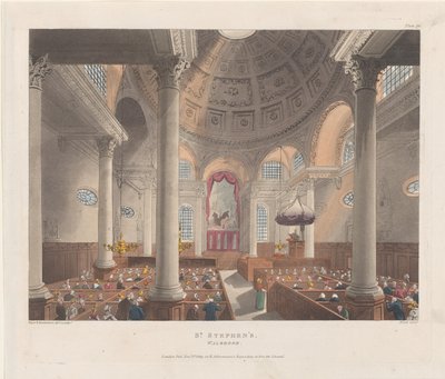 سانت ستيفن والبروك ، 1 نوفمبر 1809. ، 1 نوفمبر 1809. المؤلفون: توماس رولاندسون ، أوغسطس تشارلز بوجين ، جيه بلوك. بواسطة توماس رولاندسون ، أوغسطس تشارلز بوجين ، جي بلوك
