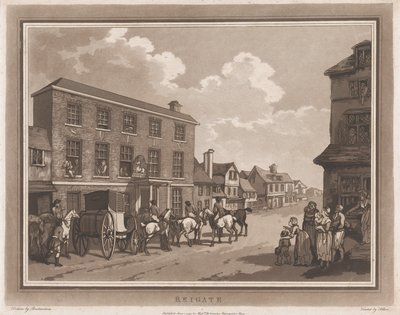 Reigate An Excursion to Brighthelmstone ، 1 يونيو 1790. ، 1 يونيو 1790. المؤلفون: توماس رولاندسون ، صموئيل ألكين. بواسطة توماس رولاندسون ، صموئيل ألكين