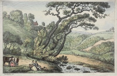 منظر الكورنيش ، 1810. بواسطة توماس رولاندسون