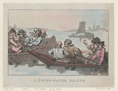 تحية للمياه العذبة ، 1799 ، 1799. بواسطة توماس رولاندسون