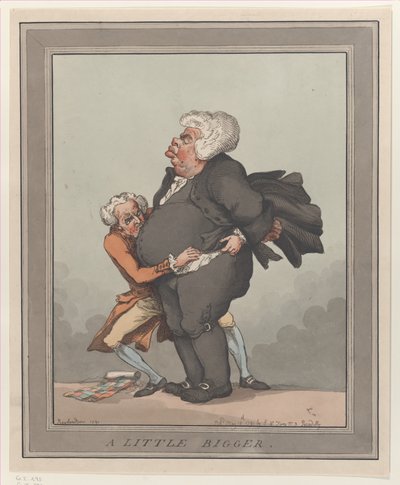 أكبر قليلاً ، 18 مايو 1791. ، 18 مايو 1791. بواسطة توماس رولاندسون