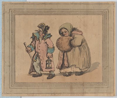 عودة من زيارة ، 3 أبريل 1798 ، 3 أبريل 1798. بواسطة توماس رولاندسون