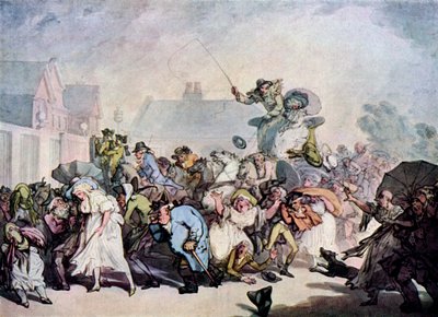 صرخة في هايد بارك ، 1791 ، 1929 بواسطة توماس رولاندسون