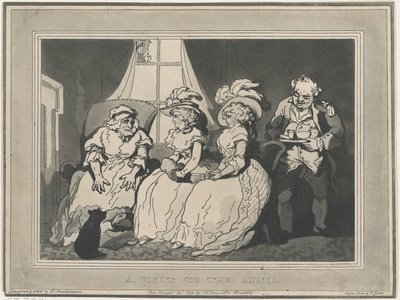زيارة للعمة ، 20 ديسمبر 1794 ، 20 ديسمبر 1794. بواسطة توماس رولاندسون